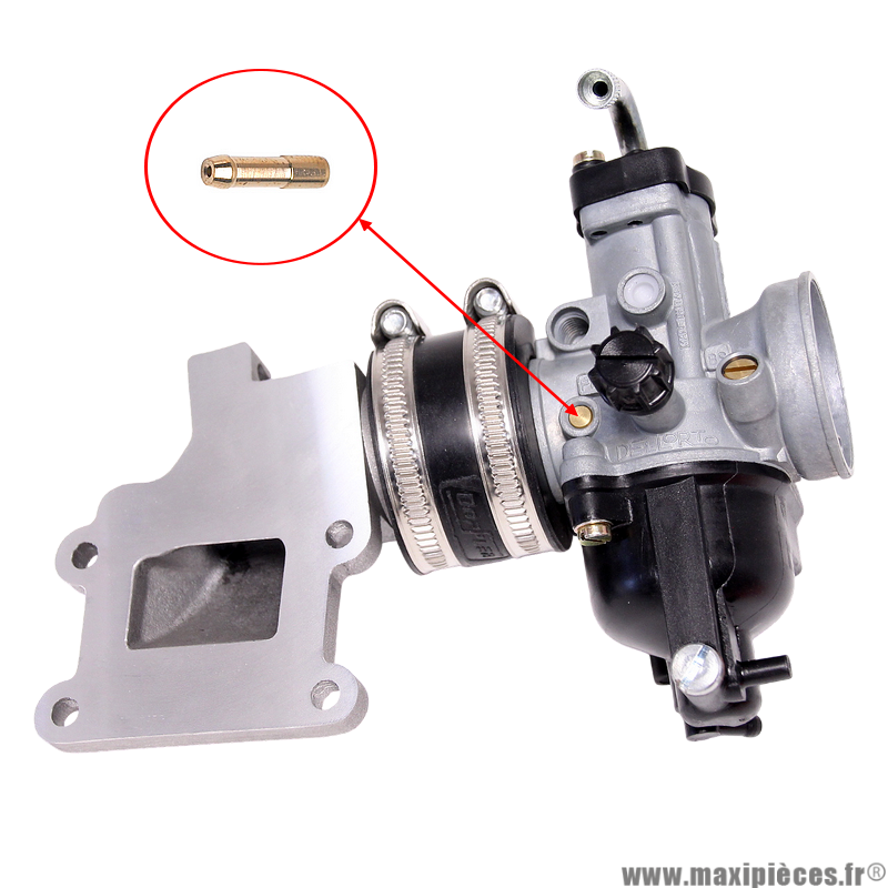 Pack carburation PHVD 22 BS Big Config pour scooter MBK Booster, Yamaha BWS Minarelli vertical, toutes années.
