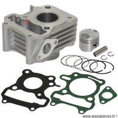 Kit cylindre piston type origine alu pour Sym mio, orbit 2, Peugeot vivacity, tweet, speedfight 3 4T