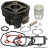 Kit cylindre piston (fonte) pour mbk nitro mach-g yamaha aerox jog 2T (liquide) * Prix spécial !