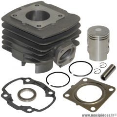 Kit cylindre piston (fonte) pour scooter honda scoopy x8r bali sfx 50cc