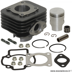 Kit cylindre piston cage écrous pour typhoon fly liberty nrg sfera vespa zip gilera ice storm tph stalker italjet derbi aprilia... (type origine fonte) * Prix spécial !