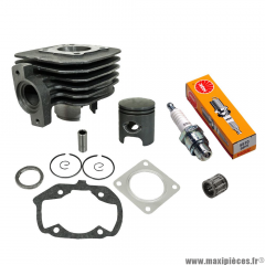 Kit cylindre piston bougie cage pour ludix 50 2temps one snake trend + vivacity nouveau modèle kisbee 2013 (type origine fonte) * Prix spécial !
