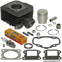 Kit cylindre piston bougie cage pour scooter Peugeot buxy zenith treeker tkr vivacity speedfight elyseo elystar looxor squab x-fight * Prix spécial !