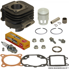 Kit cylindre piston bougie cage pour booster spirit stunt rocket yamaha bws 50cc (type origine fonte) * Prix spécial !