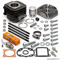 Pack haut moteur complet : cylindre piston culasse visseries... mbk booster bws rocket spirit stunt (type origine fonte)