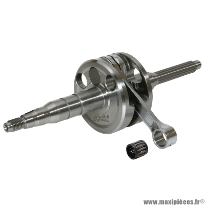 Embiellage/Vilebrequin Polini For race (axe de piston 10 mm) pour scooter MBK Booster / Yamaha BWs 50cc 2T, toutes années