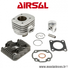 Kit haut moteur airsal alu : mbk ovetto mach-g yamaha jog neos aprilia sr sonic scarabeo rally gulliver pgo big max t-rex star malaguti f10 f12 f15 cagiva city morton keeway generic cpi beta benelli ...