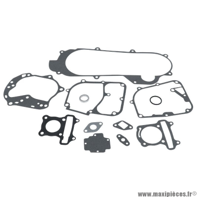 Pochette de joints moteur complète pour moteur scooter chinois GY6 50CC 139 QMB/A ( Attention pour carter 10 Pouces )