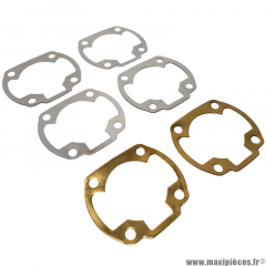 Pochette de Joints/cales d'embase de cylindre Malossi Ø40/47,6 multi épaisseur pour moteur Minarelli horizontal air et liquide * Prix spécial !