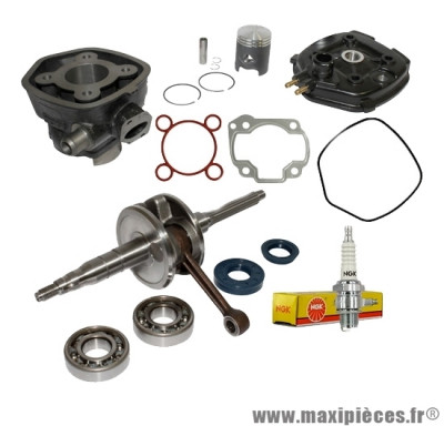 Pack kit moteur complet top perf black trophy mbk nitro mach-g yamaha aerox (refroidissement liquide)