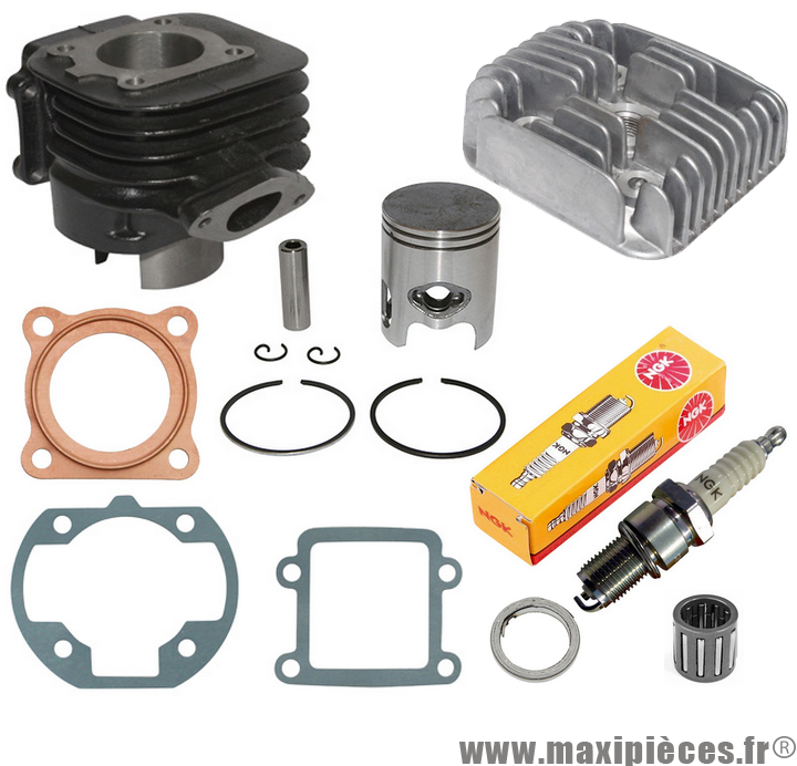 Kit Moteur Cylindre culasse vilebrequin CARENZI Roulement Joint Booster BWS 50