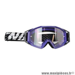 Masque cross moto marque NoEnd 7.2 cracked series couleur purple