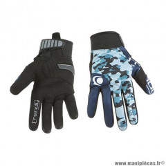 Gants moto trendy ete gt625 - goias camo bleu / bleu taille XS