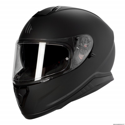 Casque type integral mt thunder 3 sv uni noir mat xl (double ecrans pinlock ready)