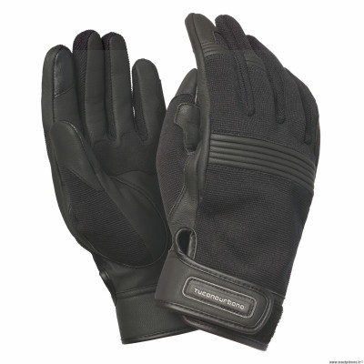 Gants printemps/ete mixte tucano bob noir taille S