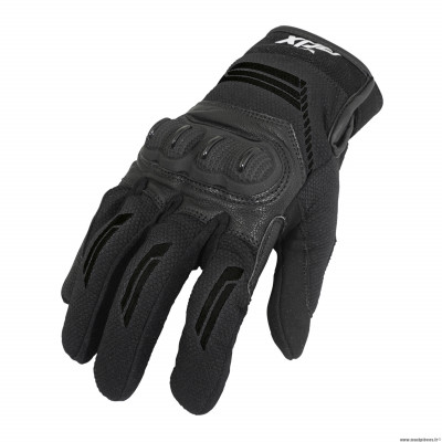 Gants motos printemps/ete adx denver noir taille S