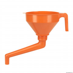 Entonnoir marque Pressol en polyethylene orange diam 160mm combine avec wal