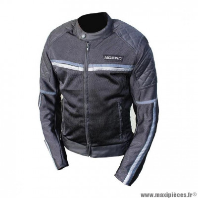 Veste moto couleur noire marque NoEnd homme cool ride taille xs