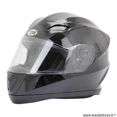 Casque type integral tytan road rider couleur noir brillant taille xl