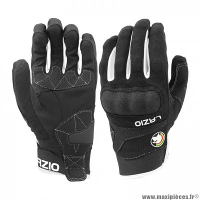 Gants motos lazio street coques black taille XL