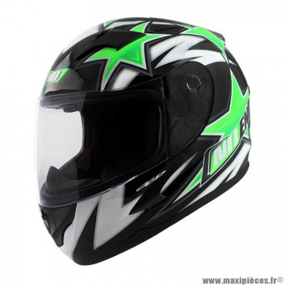 Casque type integral enfant marque NoEnd star kid by ocd green sa36y taille YS