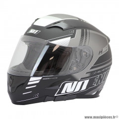 Casque type integral marque NoEnd h20-advance by asd racing couleur noir/blanc taille m