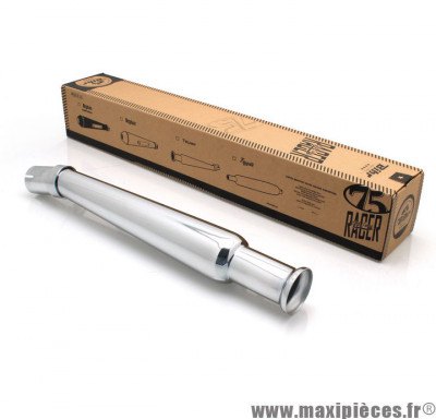 Silencieux V PARTS Vintage Series Trump Droit Universel pour moto * Prix spécial !