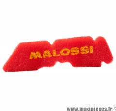 Mousse filtre à air marque Malossi red sponge pour scooter piaggio zip 2T après 2000, nrg après 2001, typhoon après 2001, liberty, fly, lx 2T - gilera stalker après 2005, runner après 2002