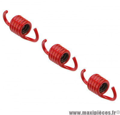 Ressorts Embrayage MALOSSI Racing Ø2,2mm (x3) rouge pour Delta / Fly Clutch * Prix spécial !