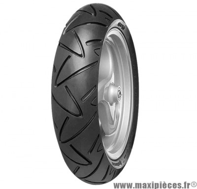 Pneu 12 pouces 120 / 70 x 12 twist tl 58p - marque Continental pour scooter