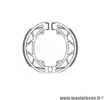 Mâchoires de frein arrière BRENTA BR0303 – Ø 140 × 25 mm – pour Piaggio Fly 50 & Liberty 50 * Prix spécial !