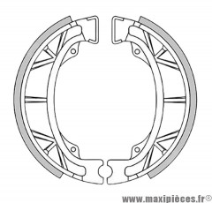 Mâchoires de frein arrière BRENTA BR01200 – pour scooters Peugeot, Kymco, SYM, LVNENG & GY6 (Ø 110 × 25 mm) * Prix spécial !