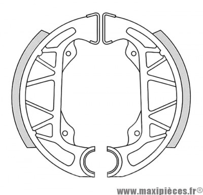 Mâchoires de frein arrière BRENTA BR0275 – 100 × 20 mm – pour scooters Piaggio 50 * Prix spécial !