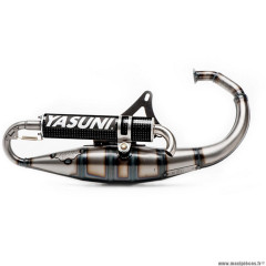 Pot d'échappement marque Yasuni R Carbon pour scooter mbk booster (tub307c)