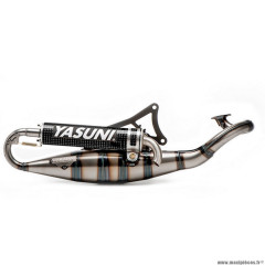 Pot d'échappement marque Yasuni R Carbon pour scooter mbk nitro (tub902c)