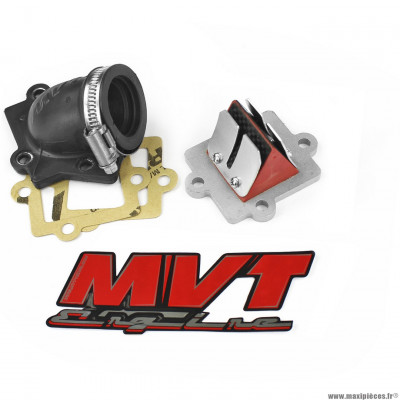 Admission marque MVT racing carbone diamètre 28mm pour scooter nitro / aerox (cl 30)