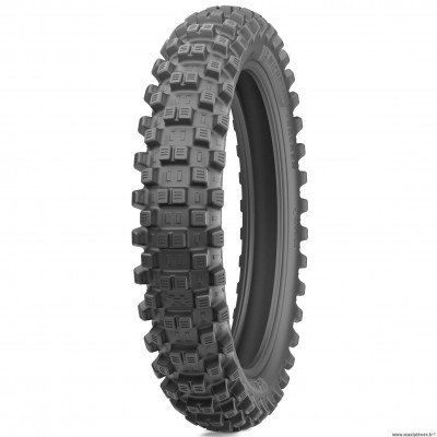Pneu moto 19 pouces 100/90x19 marque Michelin tracker TT 57r arrière