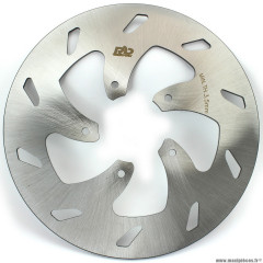 Disque de frein avant marque RB Max diamètre 220mm pour scooter gilera runner / piaggio nrg / typhoon / aprilia sr