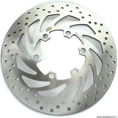 Disque de frein avant marque RB Max diamètre 300mm pour maxi-scooter piaggio beverly 350cc 2011-2017 (OEM 58546r5)