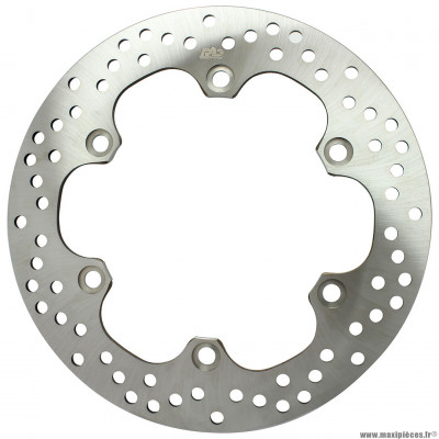 Disque de frein arrière marque RB Max diamètre 256mm pour maxi-scooter honda sh 300cc 2007-2015 (OEM 43251-ktw-901)