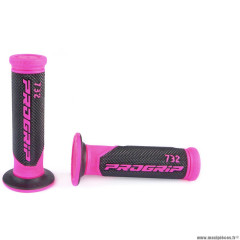 Revêtement poignée marque ProGrip 732 couleur rose (x2)