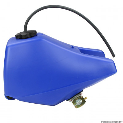 Réservoir d'essence complet pour moto yamaha pw 80 couleur bleu