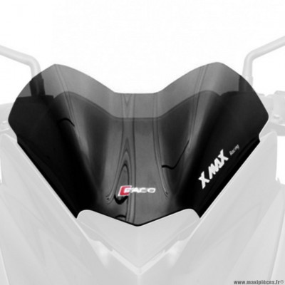 Pare brise sport fumé pour maxi-scooter yamaha x-max 125-250cc 2014 / x-max 400cc 2013