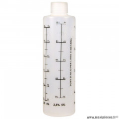 Doseur d'huile 2 temps avec bouchon 250ml gradue