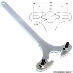 Clé outil bloque rotor allumage interne / externe universel pour scooter booster / nitro / peugeot / derbi / am6