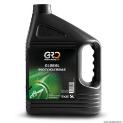 Huile chaine tronconneuse marque Global Racing Oil sae30 (5L)