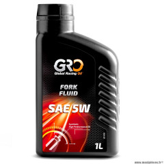 Huile de fourche marque Global Racing Oil 5w (1L)