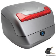 Top case LVNENG couleur gris volume 15L