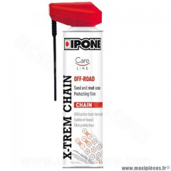 Graisse chaine aérosol marque Ipone xtrem chain off-road 250ml
