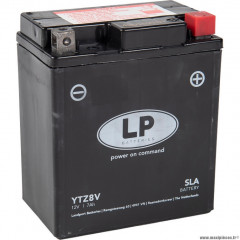 Batterie landport YTZ8V 12v 7a sans entretien SLA / technologie agm